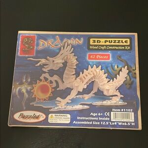 Puzzled Dragon 3D Puzzle Kit